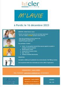14h00 Atelier M'Lavie parent-enfant de 10 à 13 ans (ou grand-parent-enfant) à Pordic @ Maison paroissiale Saint-Pierre | Pordic | Bretagne | France